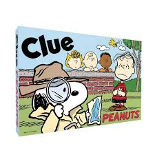 Board Game - Clue: Peanuts