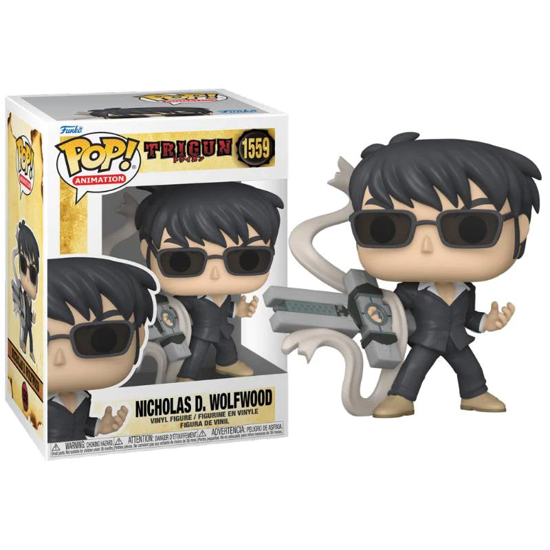 Animation: Trigun: Nicholas D. Wolfwood (w/ Punisher) POP! #1559