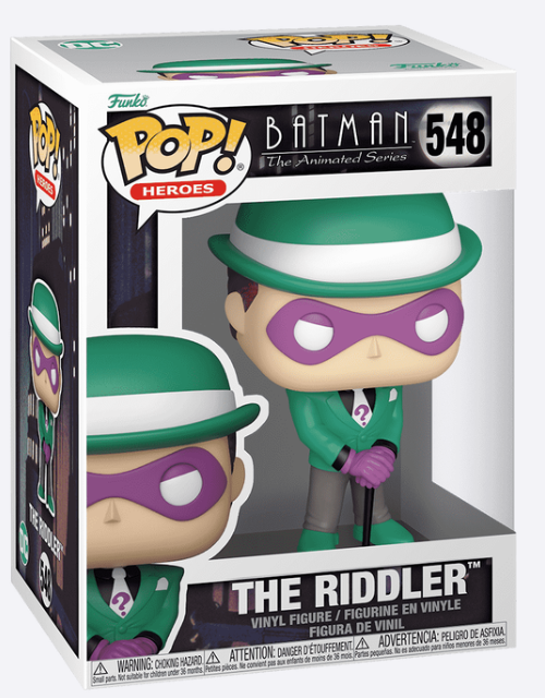 Heroes: The Batman Animated Series: The Riddler POP! #548