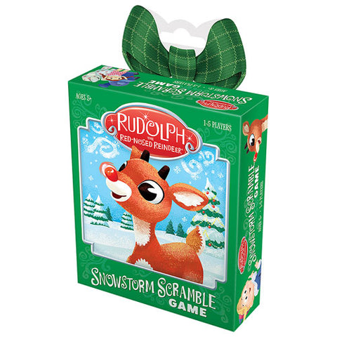 Card Game - Rudolph the Red-Nosed Reindeer Snowstorm Scramble