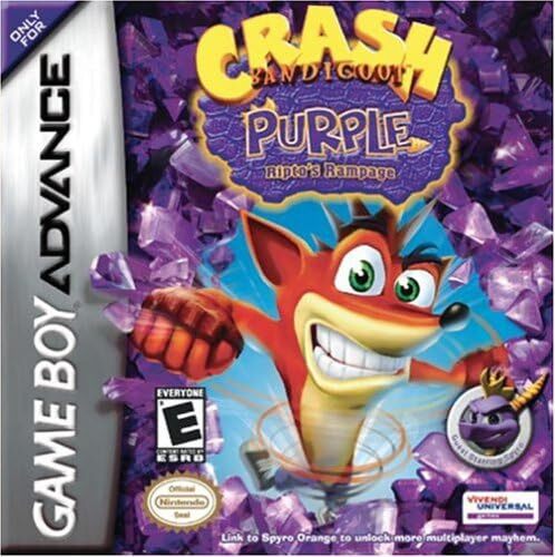 Gameboy Advance - Crash Bandicoot Purple: Ripto's Rampage (Used) (Cartridge)