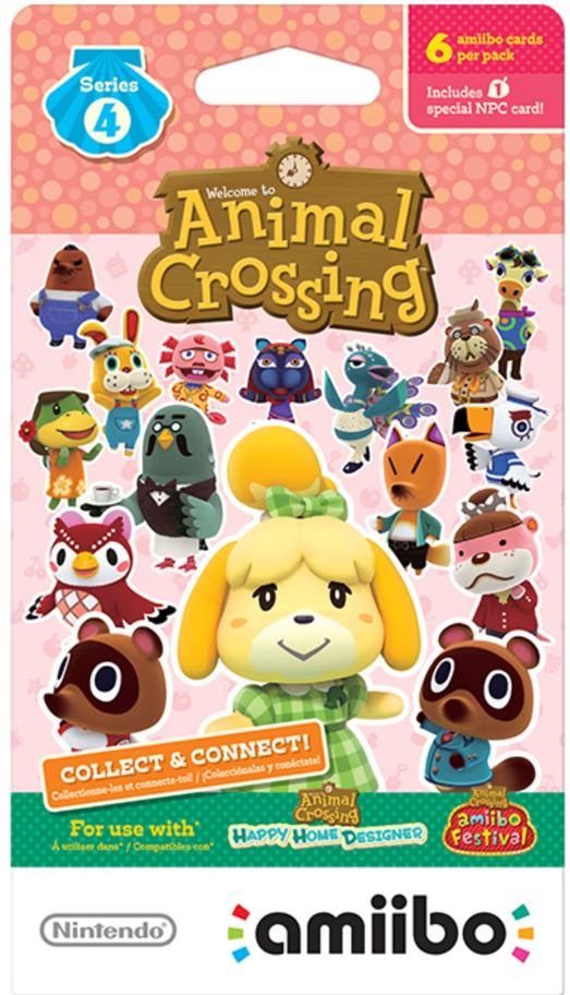 Animal Crossing Amiibo Cards - Series 4