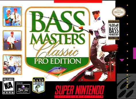 SNES - Bass Masters Classic: Pro Edition (Cartridge Only) (Used)
