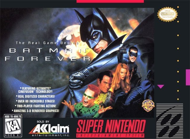 SNES - Batman Forever (Cartridge Only) (Used)