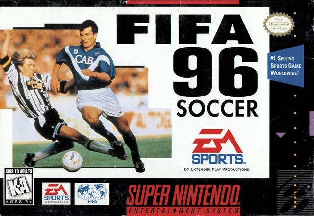 FIFA '96 Soccer (SNES, Cartridge Only)