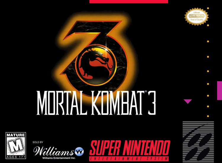 SNES - Mortal Kombat 3 (Cartridge Only) (Used)