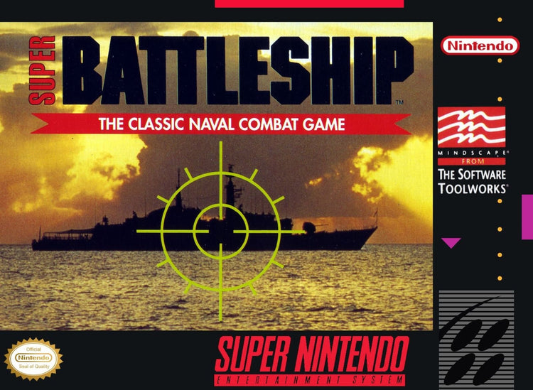 SNES - Super Battleship (Cartridge Only) (Used)