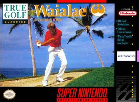 Waialae Country Club Golf (SNES, Cartridge Only)