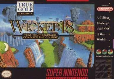 Wicked 18 Golf (SNES, Cartridge Only)