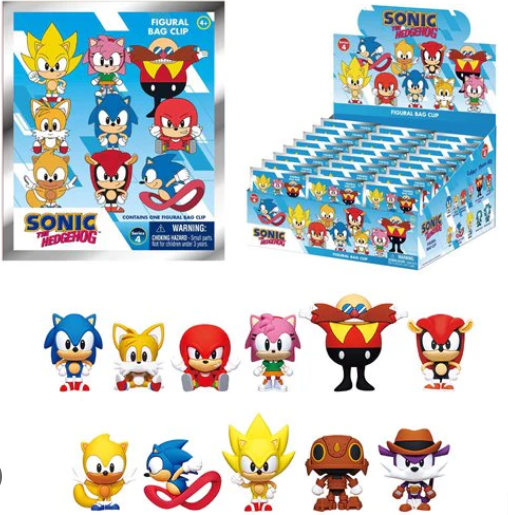 Keychain Blind Bag - Sonic the Hedgehog (Series 4)