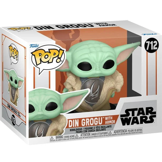 Star Wars: The Mandalorian: Din Grogu (w/ Armour) POP! #712