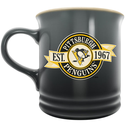 Mug - Stoneware NHL: Pittsburgh Penguins (Grey)
