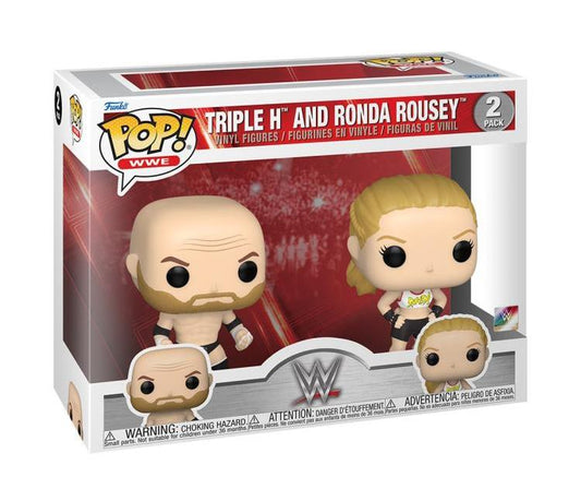 WWE: Triple H & Ronda Rousey POP! (2-Pack)