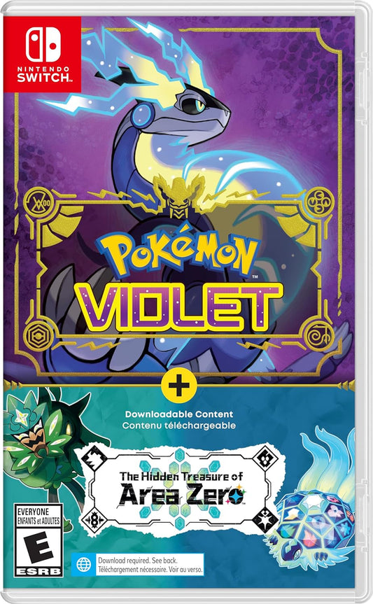Pokémon Violet + The Hidden Treasure of Area Zero Bundle (Switch)