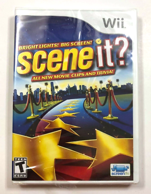 Scene It? Bright Lights! Big Screen! (Wii, Used)