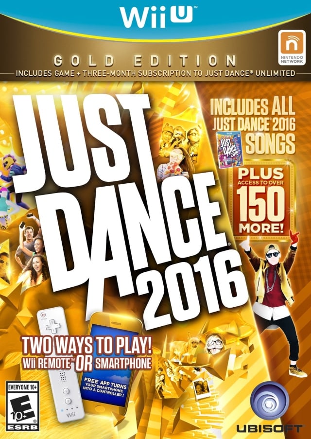 Just Dance 2016 - Gold Edition (Wii U, Used)