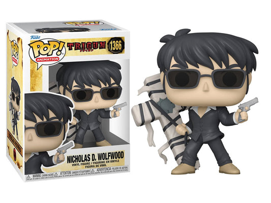 Animation: Trigun: Nicholas D. Wolfwood POP! #1366