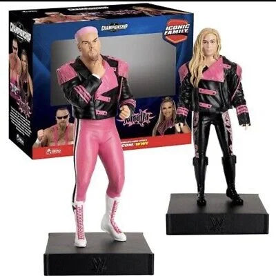 WWE Championship Iconic Family: Jim "The Anvil" Neidhart and Natalya Figures