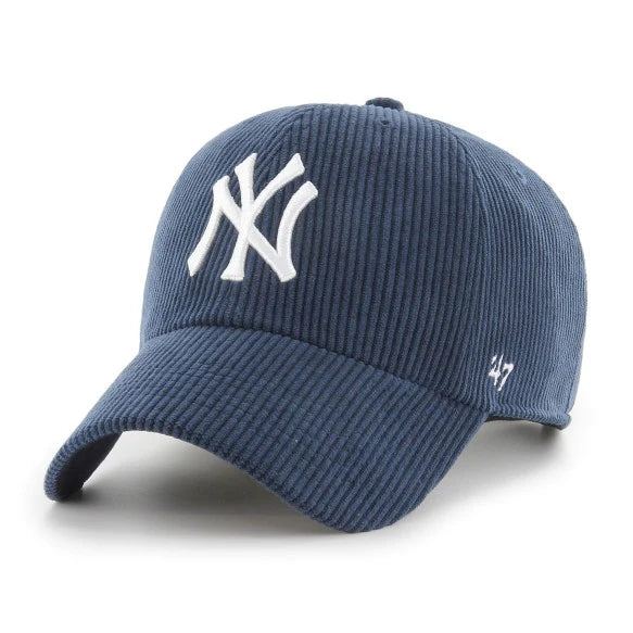 47 Clean Up New York Yankees Corduroy Hat Entertainment Center NL