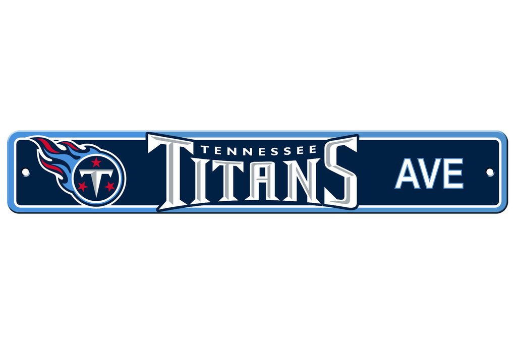 Tennessee Titans Street Sign