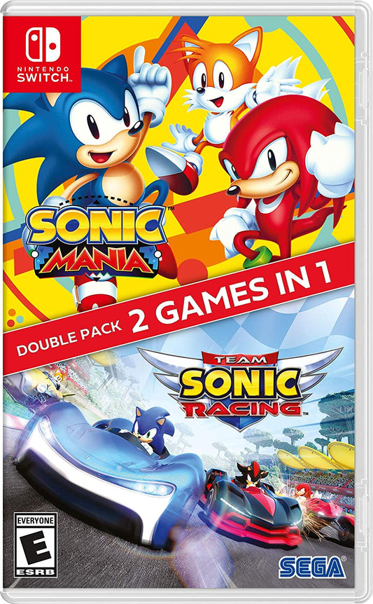 Sonic Mania & Team Sonic Racing Double Pack (Switch)
