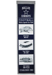 Dallas Cowboys Stadium Evolution Banner