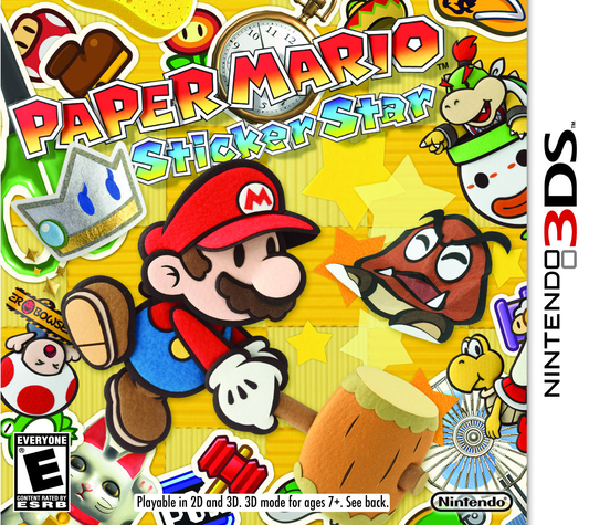 Paper Mario: Sticker Star (3DS, Previously Played)