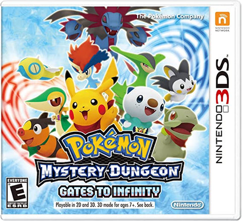 3DS-Pokemon Mystery Dungeon Gates Of Infinity ( Used Game In Case)