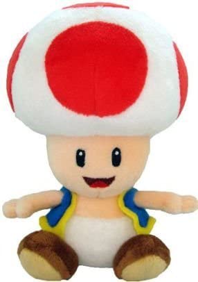 Toad Red Plush