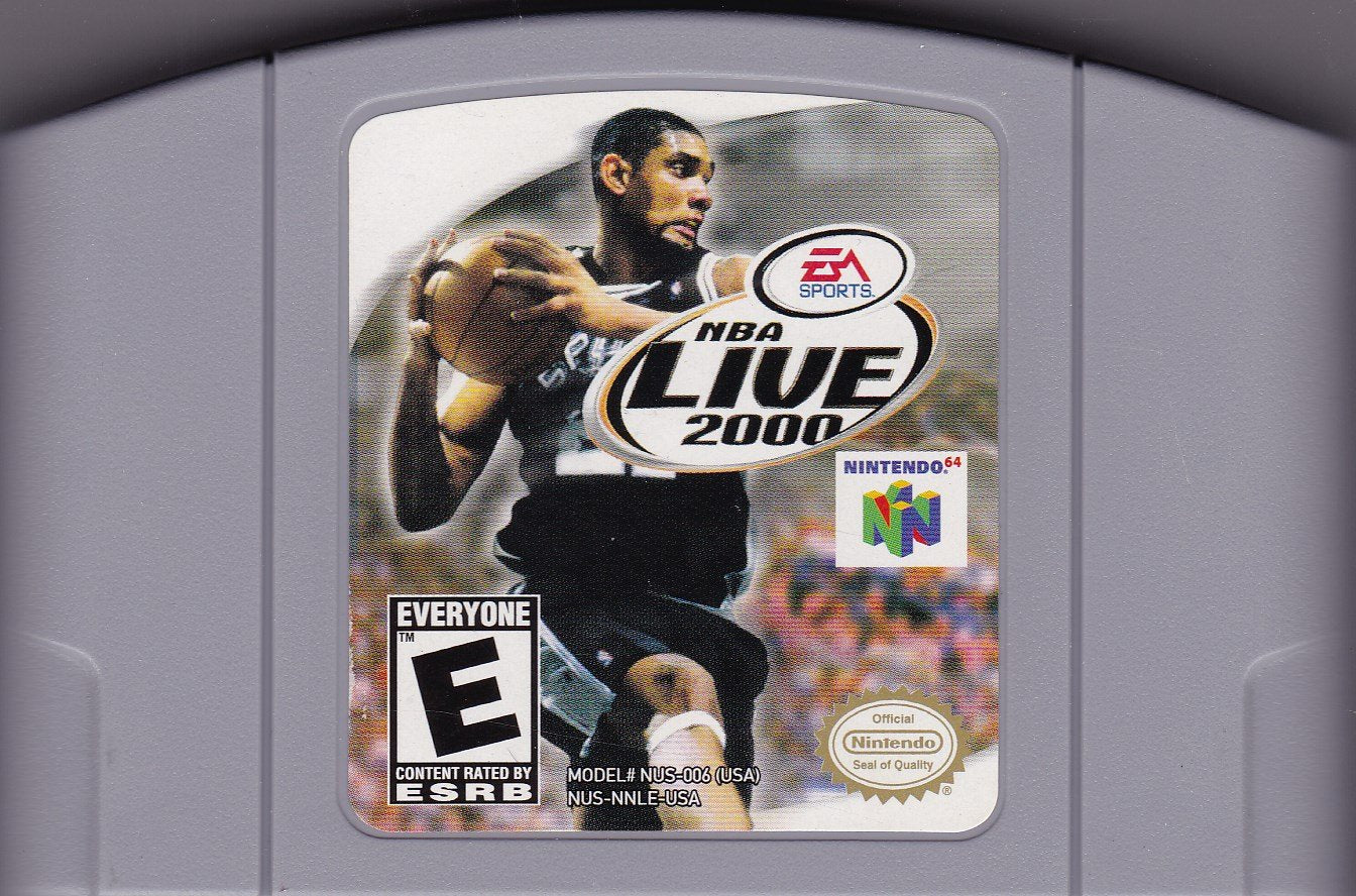 N64- NBA Live 2000