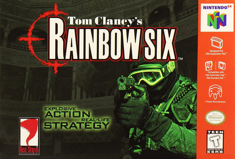 N64- Tom Clancy's Rainbow Six