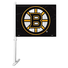 NHL: Boston Bruins - Car Flag