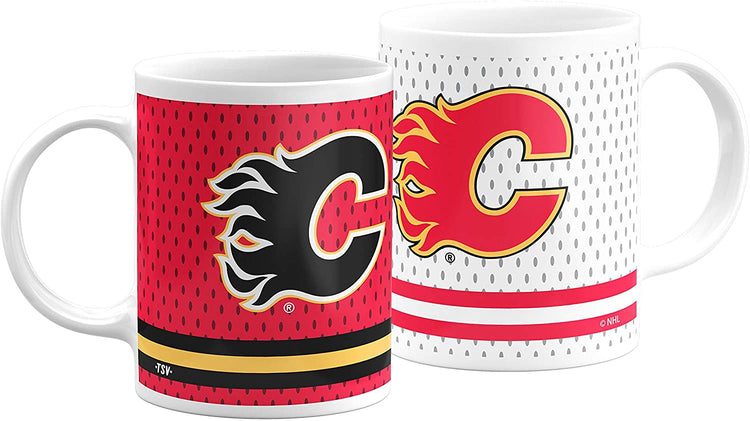 2 Pack Mug Set - NHL: Calgary Flames