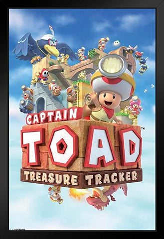 Mario - Captain Toad Treasure Tracker Framed Print