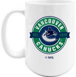 NHL: Vancouver Canucks - White Sublimated Mug (15oz)