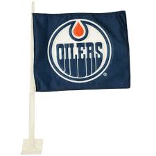 NHL: Edmonton Oilers Car Flag