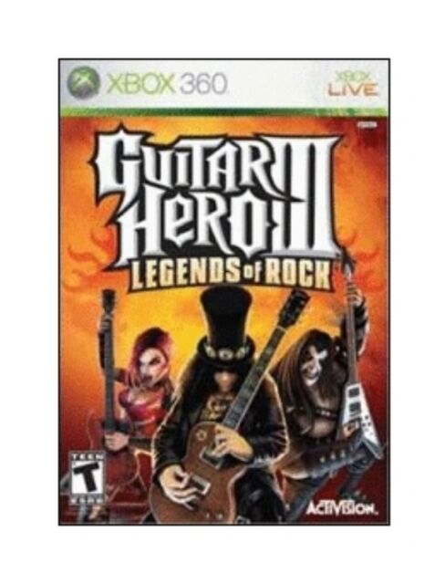 Xbox 360 - Guitar Hero III Legends of Rock (Used)