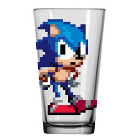Sonic - 16-Bit Pint Glass 16 Oz
