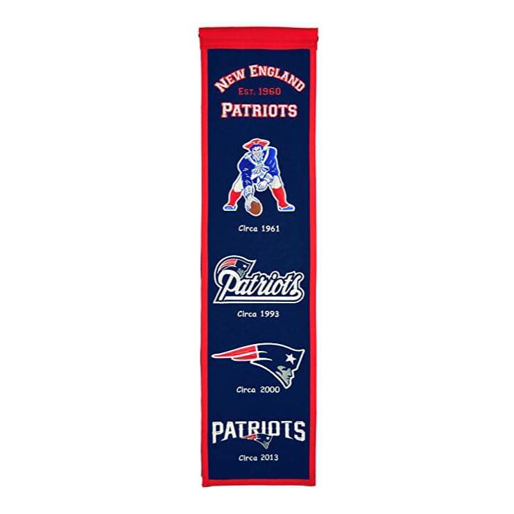 New England Patriots Heritage Banner