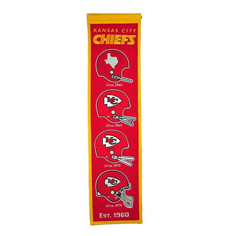 Kansas City Chiefs Heritage Banner