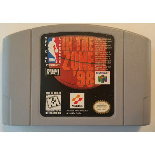 N64- NBA In The Zone '98
