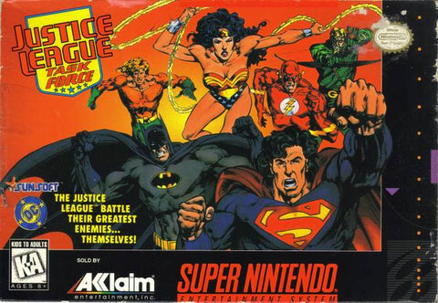 SNES - Justice League Task Force (Cartridge Only)