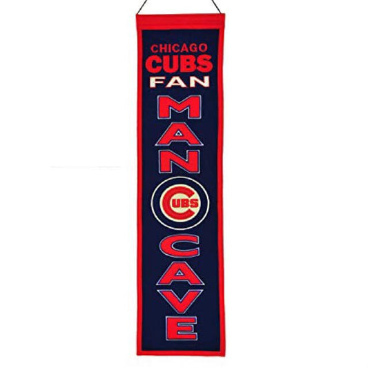 Chicago Cubs Man Cave Banner