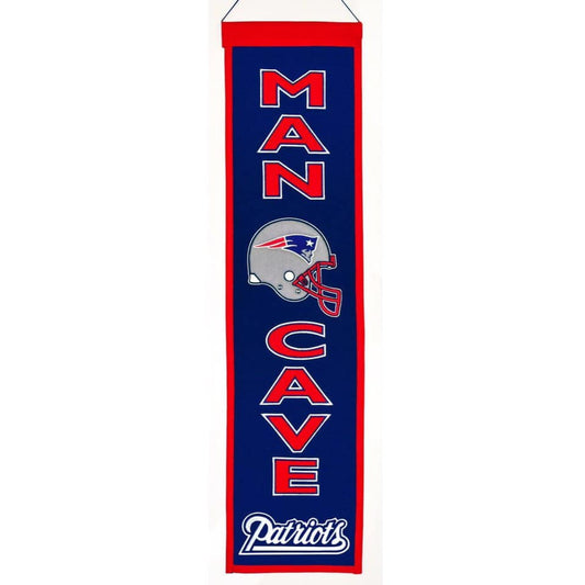 New England Patriots Man Cave Banner