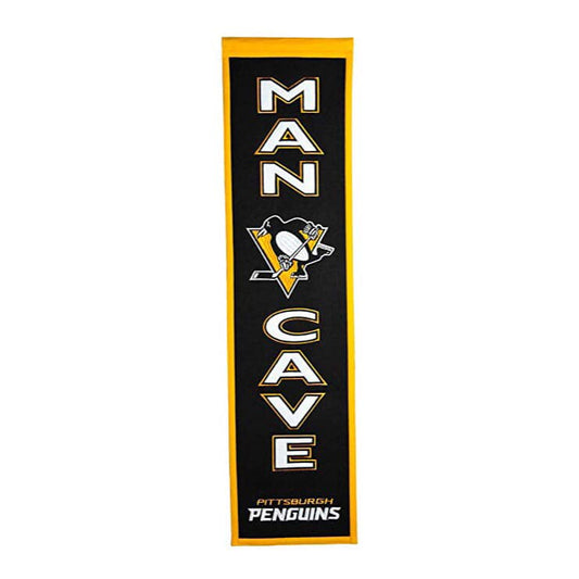 Pittsburgh Penguins Man Cave Banner