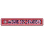 NHL: Montreal Canadiens Street Sign