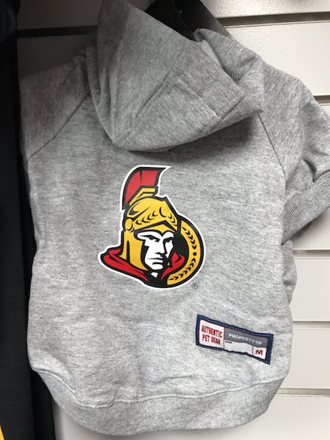 Pet Hoodie Large Ottawa Senators