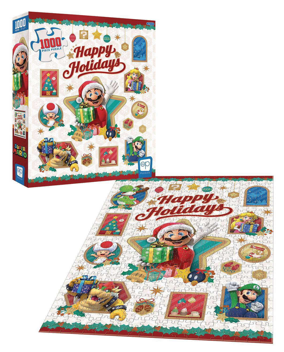 Puzzle: Mario "Happy Holidays"