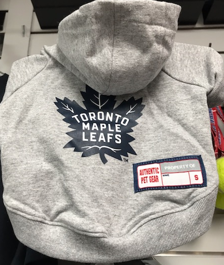 Pet Hoodie Large Toronto Maple Leafs