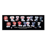New England Patriots Legacy Uniform Plaque